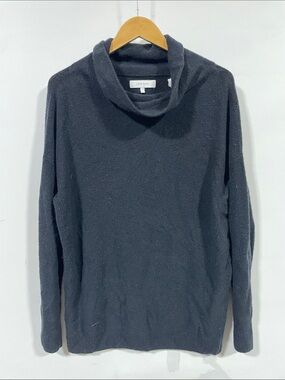 Lark & Ro Men’s Charcoal Gray Turtleneck Sweater